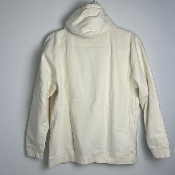 March & Mill Co. Cream Hockey Hooded Kangaroo Pocket Sweatshirt Heavyweight XXL - Picture 3 of 8